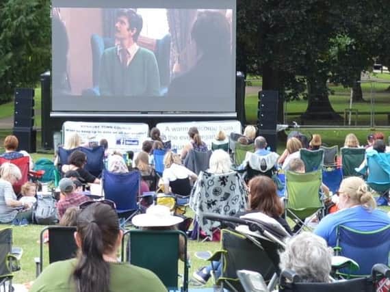 Part of the audience watching Mary Poppins Returns. Photo: Banbury Town Council