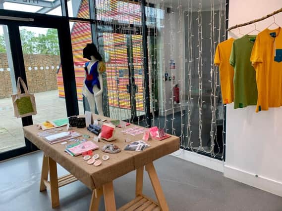 Pop-Up shop in the Arrival exhibition