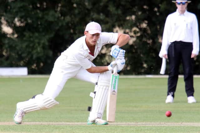 Banbury captain Lloyd Sabin led the way with an unbeaten 74 runs to see his side to victory at Slough