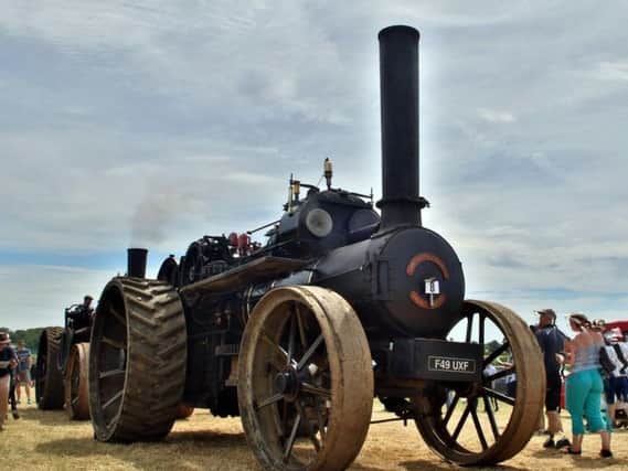 Just one of the many steam powered monsters at last year's rally