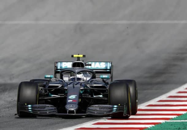Valtteri Bottas on his way to third place in Sundays Austrian Grand Prix