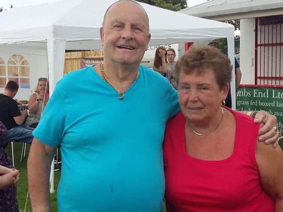 Stan and Pat Newman, whose neighbour and friend Linda Wren has set up a GoFundMe page to help them