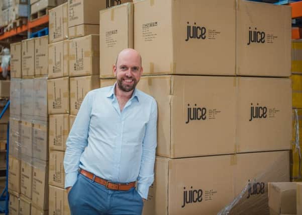 Founder and chief executive of  Juice , Jolyon Bennett.