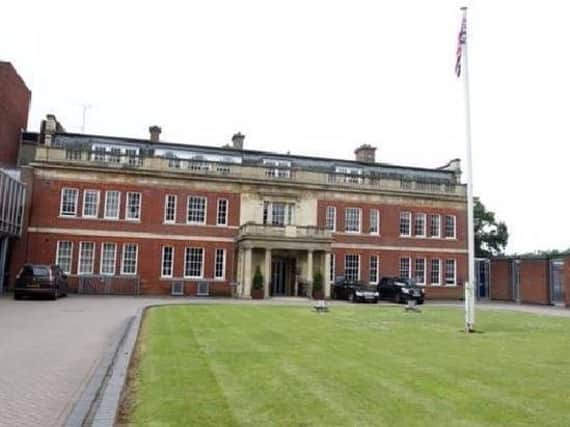 The hearing will be at Northamptonshire Police's base at Wootton Hall Park