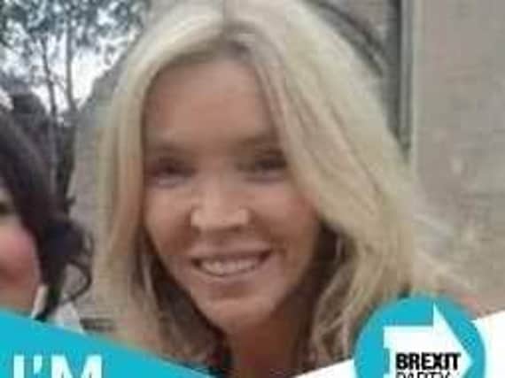 The Brexit Party's prospective parliamentary candidate for South Northamptonshire, Rachel Warby. Photo: Facebook