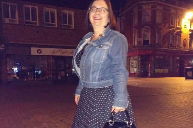 Sue enjoys a night in Banbury after her weight loss