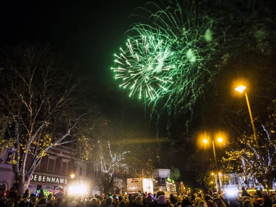 Last year's Banbury Christmas light switch-on event