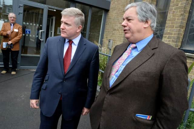 Sir Tony Baldry MP (right) will stand down at next year's General Election.