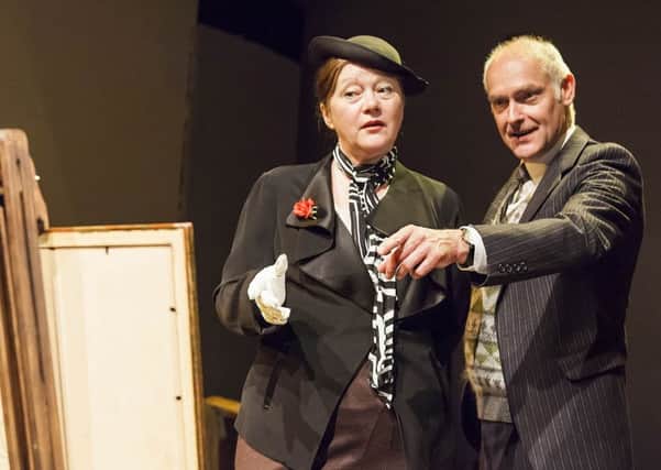 Mary MacDonald (Helen Sutherland) and Rod Wilkinson (George Brown)