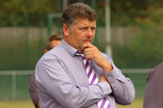 Daventry Town manager Darran Foster goes into Saturday's FA Cup tie at Long Buckby on the back of two victories