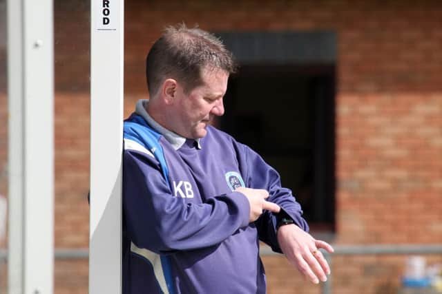 Manager Kevin Brock decided his  time was up at Ardley United