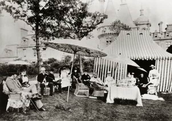A picnic at Waddesdon in the 1880s for the Prince and Princess of Wales. Picture: National Trust Images