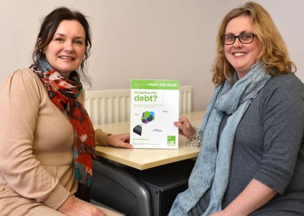 Christians Against Poverty, debt counsellors, Banbury. Sarah Williams, left and Emma Holt, right. NNL-161201-144743009