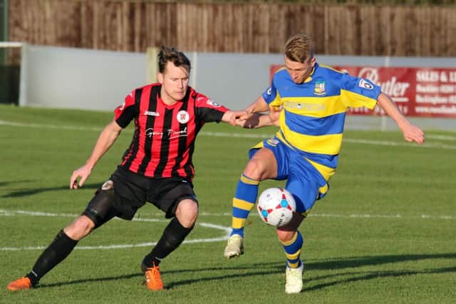 Joe Clarke returned against Solihull Moors and will play a big part in Brackley Town's fight to stay up