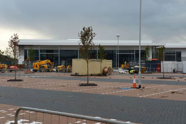 Next will open their store on Banbury Gateway next week. Pictured is construction work taking place at their site back in September. NNL-150922-151315009