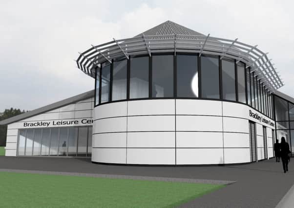 Artist's impression of the improvements to Brackley Leisure Centre. Image courtesy of architects Burke Rickhards. NNL-160902-134255001