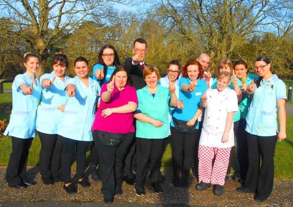 Chacombe Park, Banbury, celebrates top marks in survey of residents