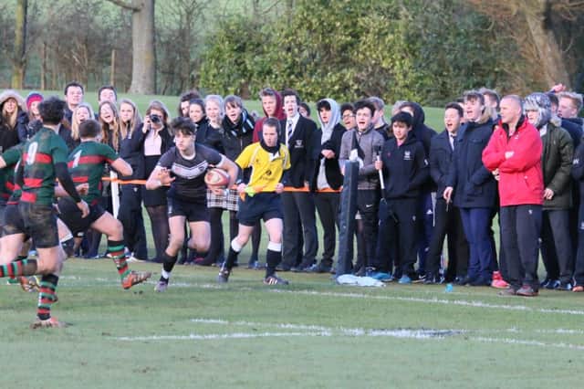 Bloxham School won their quarter-final match against Altrincham Grammar School for Boys in the NatWest Vase on February 10, winning 16-13. Picture by Simon Grieve. NNL-160224-093622001