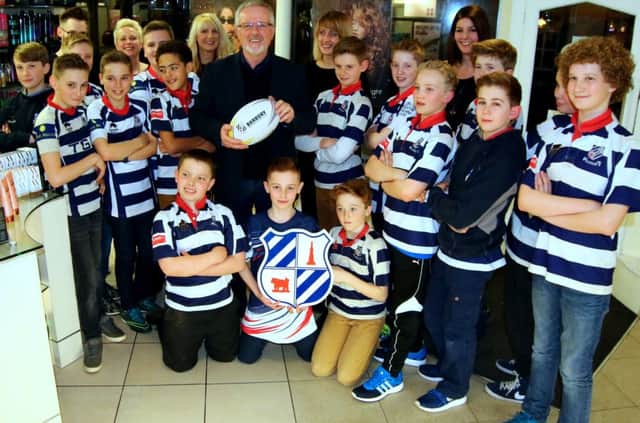 Youngsters at Banbury Rugby Club were treated to a haircut by hairdressers Lawrence Anthony ahead of the club hosting their Mini Festival on March 13. NNL-160203-131524001