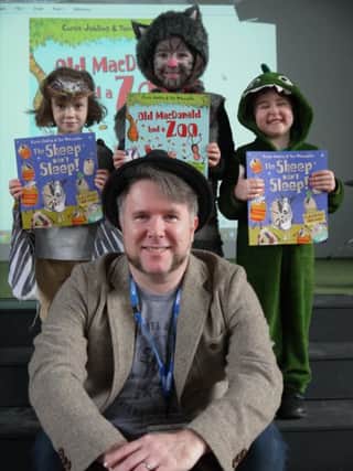 Author/illustrator Curtis Jobling visits Sibford School for World Book Day