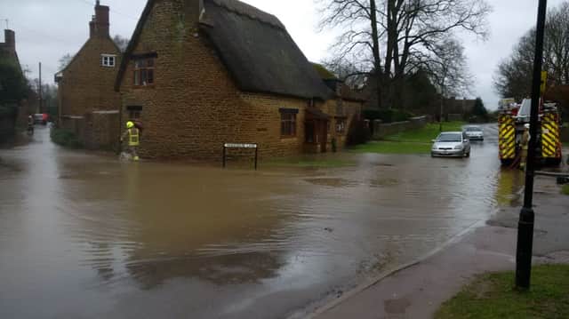 Oxfordshire Fire and Rescue Service were in Bloxham this morning (Wednesday) following the earlier heavy rainfall overnight. NNL-160903-141713001