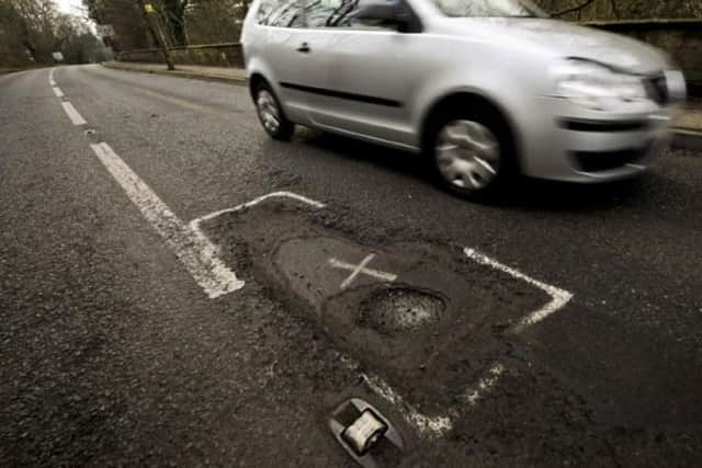 Warning over pothole perils