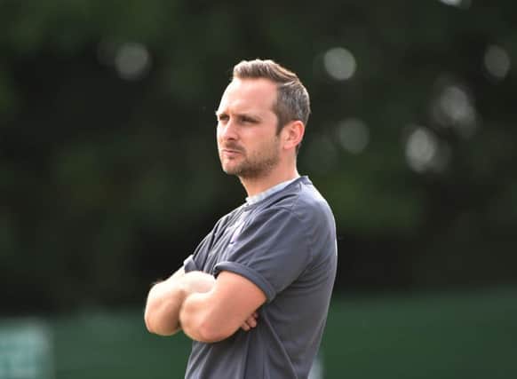 Daventry Town assistant manager Neil Champelovier
