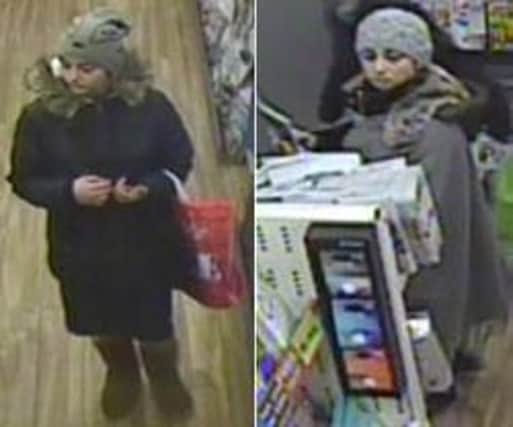 Police want to talk to these two woman after a purse was stolen from a handbag in W H Smith in Banbury. NNL-160330-100454001