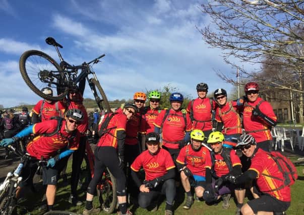A group of 13 cyclists, calling themselves Old Blokes on Bikes took on the gruelling 50km Hell of the Cotswolds cycle challenge to raise money for pancreatic cancer research. NNL-161104-122108001