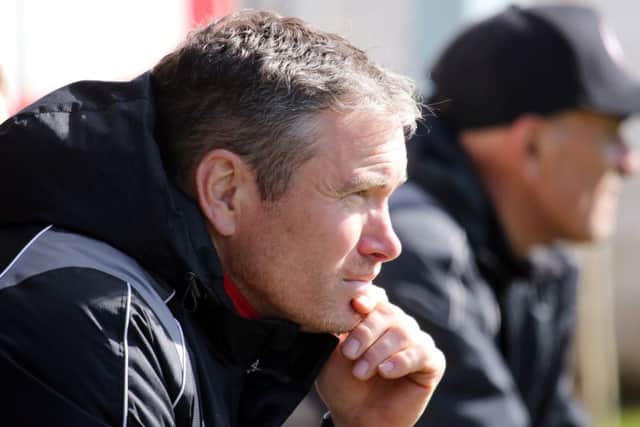 Brackley Town manager Kevin Wilkin saw his side slip back into the relegation zone