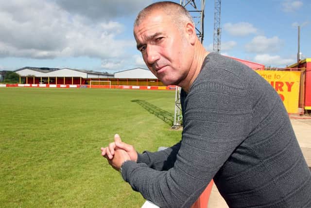 Banbury United manager Mike Ford is urging fans to back his side at Spencer Stadium