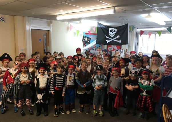 Little learners at Grange County Primary School embrace their new topic, Ship Ahoy!