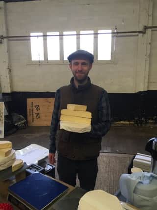 Champion cheese maker David Jowett