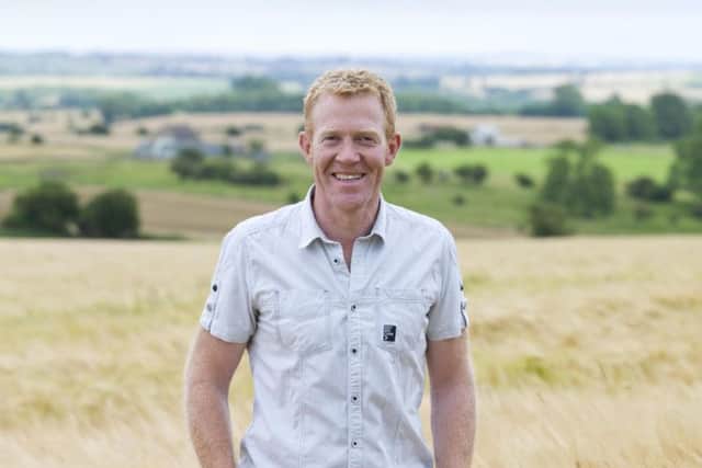 Adam Henson at his farm in the Cotswolds