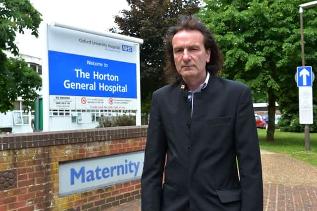 Keith Strangwood at The Horton General Hospital in Banbury. NNL-160706-143824009