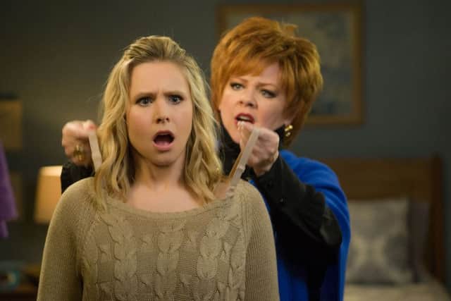 Undated Film Still Handout from The Boss. Pictured: Kristen Bell as Claire Rawlings and Melissa McCarthy as Michelle Darnell. See PA Feature FILM Reviews. Picture credit should read: PA Photo/Hopper Stone/Universal. WARNING: This picture must only be used to accompany PA Feature FILM Reviews. NNL-160806-101427001 NNL-160806-101427001