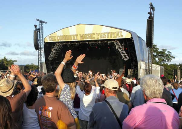 Cornbury Music Festival Pictured