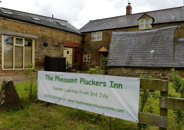The Pheasant Pluckers Inn at Burdrop. NNL-160628-144603009
