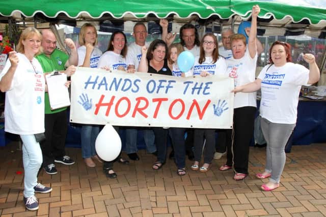 Hands Off The Horton campaign makes a big impact at Banbury Market