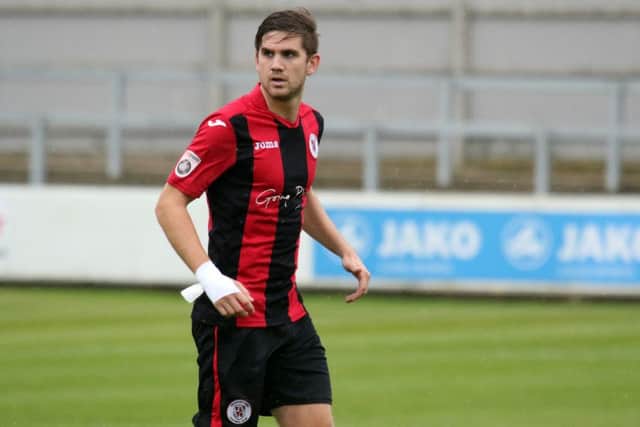 James Armson bagged his fifth goal of the season for Brackley Town at Chorley