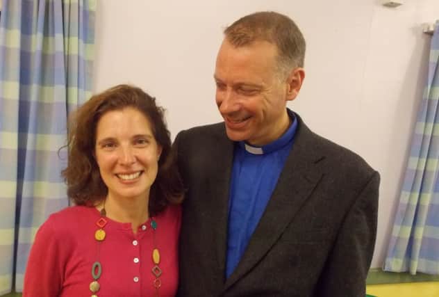 Rev Dan McGowan and wife Katie, new vicar of St Paul's Banbury NNL-161109-203217001