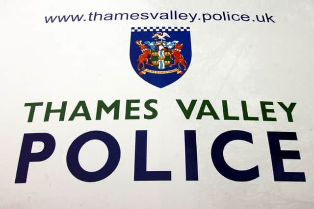 Thames Valley Police warning