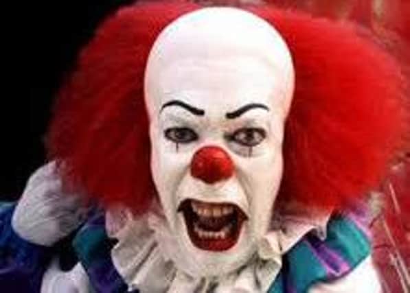 Incidents of people dressing up as 'killer clowns' - popularised by the likes of Stephen King's IT - have been on the rise