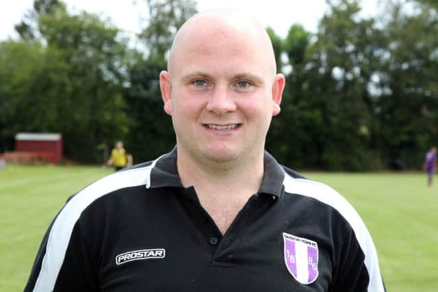 Daventry Town joint-manager Andy Marks