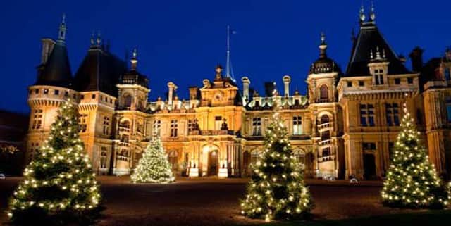 Waddesdon Manor at Christmas. Photo: Stuart Bebb