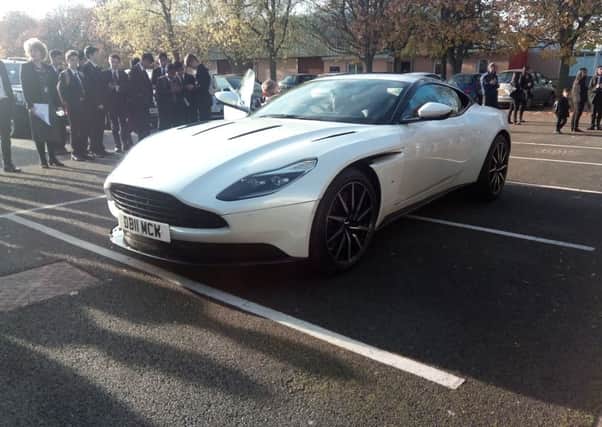 Aston Martin visit Banbury Academy NNL-161113-142842001