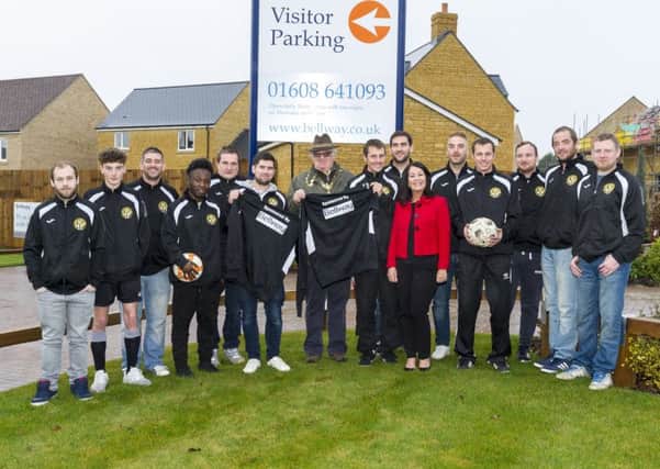 Bellway Homes Present Training Kit to Chipping Norton FC