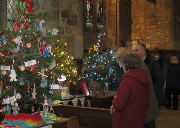 Visitors at last year's Christmas Tree Festival
