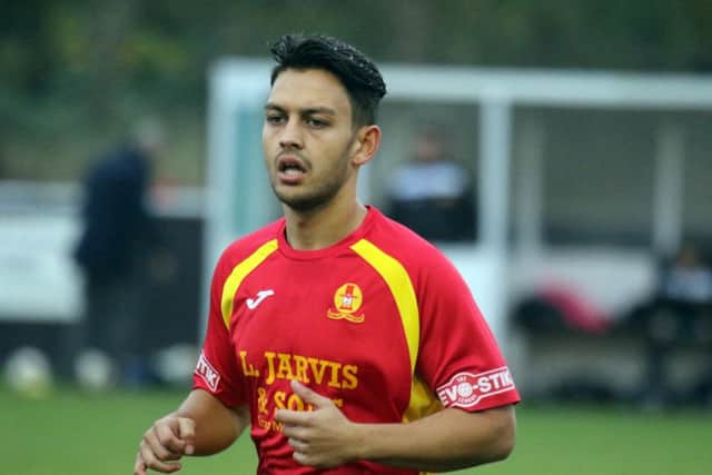 Zac McEachran was in top form on Tuesday but could not save Banbury United from defeat