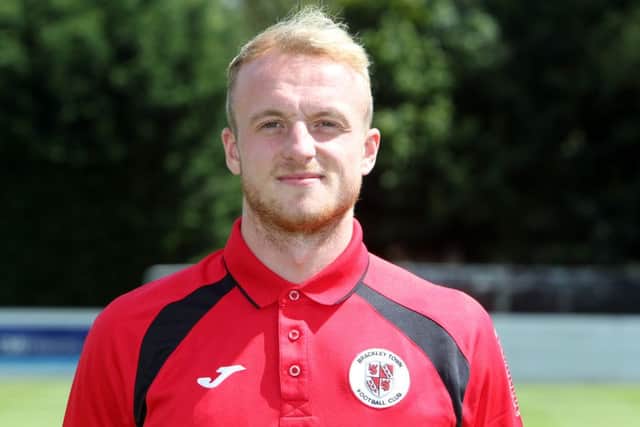 Brackley Town's Alex Gudger earned a replay with last-gasp equaliser